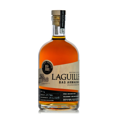 LAGUILLE Bas Armagnac 1988 brut de fut - fut №4 0.500 л.