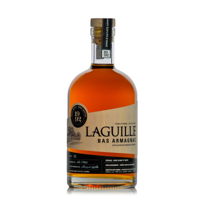 LAGUILLE Bas Armagnac 1992 brut de fut - fut №25 0.500 л.