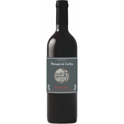 MARQUIS DE GERLYS Bergerac AOP rouge France л.