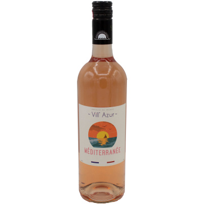 VILL'AZUR IGP Mediterranee AOP rose France л.