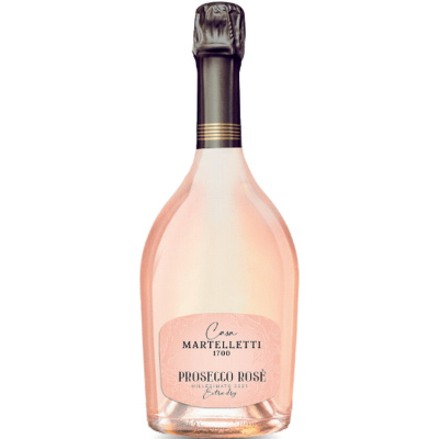 CASA MARTELLETTI Prosecco rose DOC extra-dry millesimato Italy л.