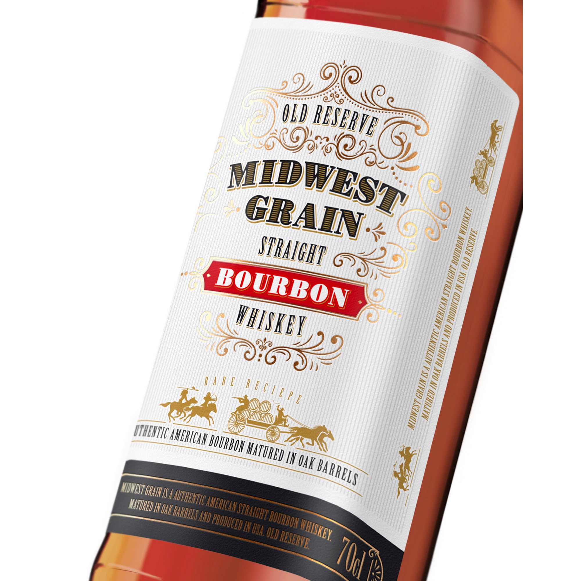 MIDWEST GRAIN Straight Bourbon 70cl 0.700 л.