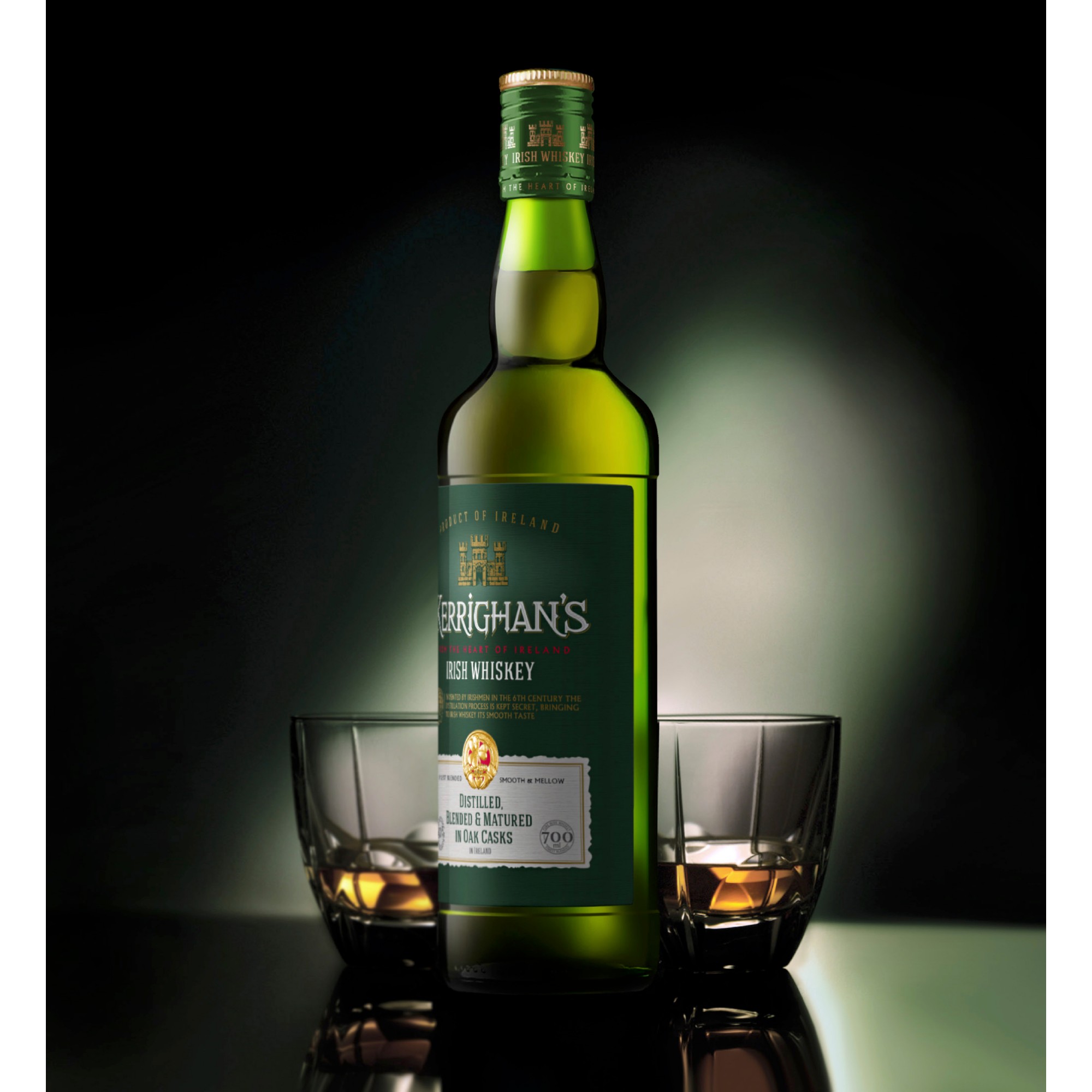 KERRIGHAN'S irish whiskey 70cl 0.700 л.