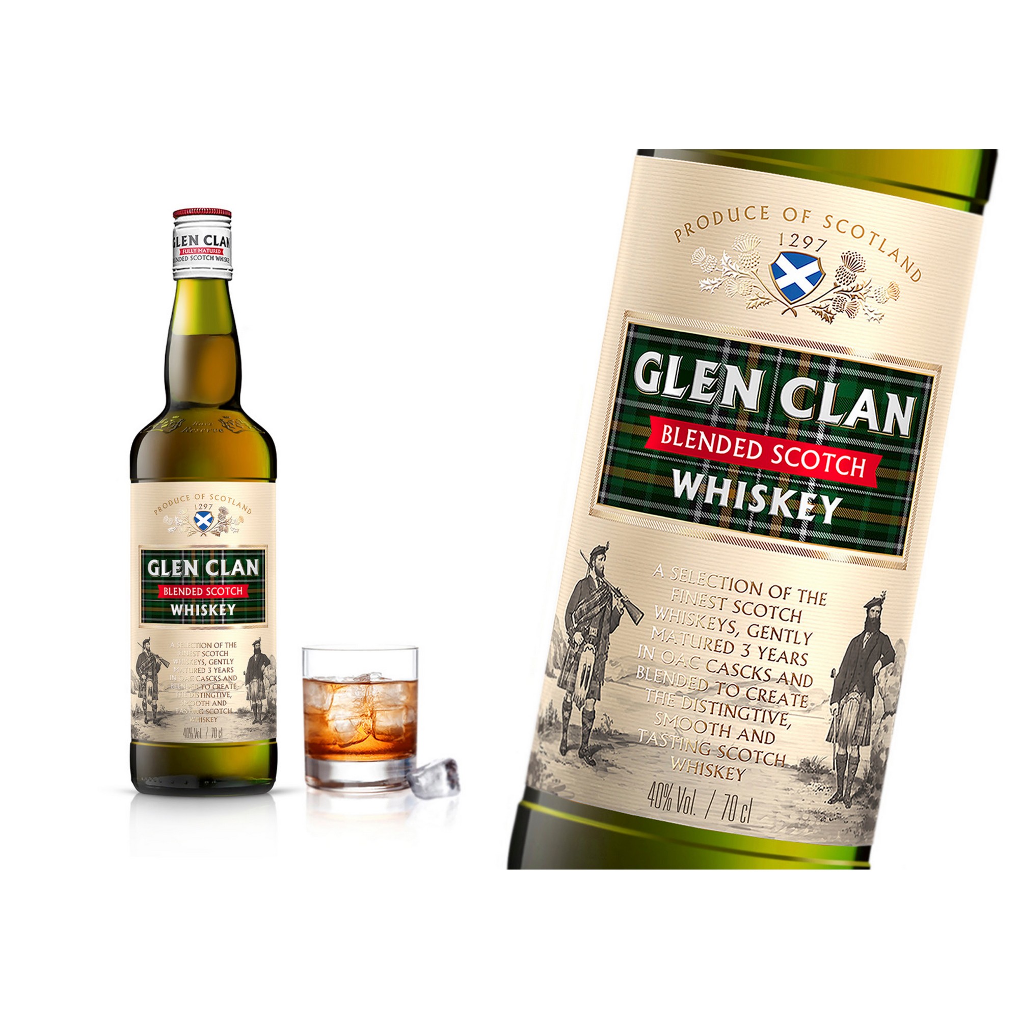 Виски glen clan. Виски шотландский Glen Clan. Виски Глен клан 1л. Виски купажированный Глен клан. Виски Глен клан 0.7.