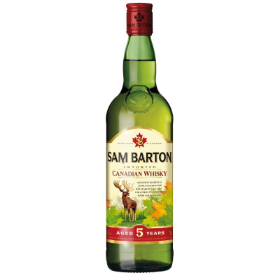 SAM BARTON Canadian Whiskey 70cl 0.700 л.