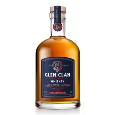 GLEN CLAN Blended Scotch Whisky 5YO 70cl 0.700 л.