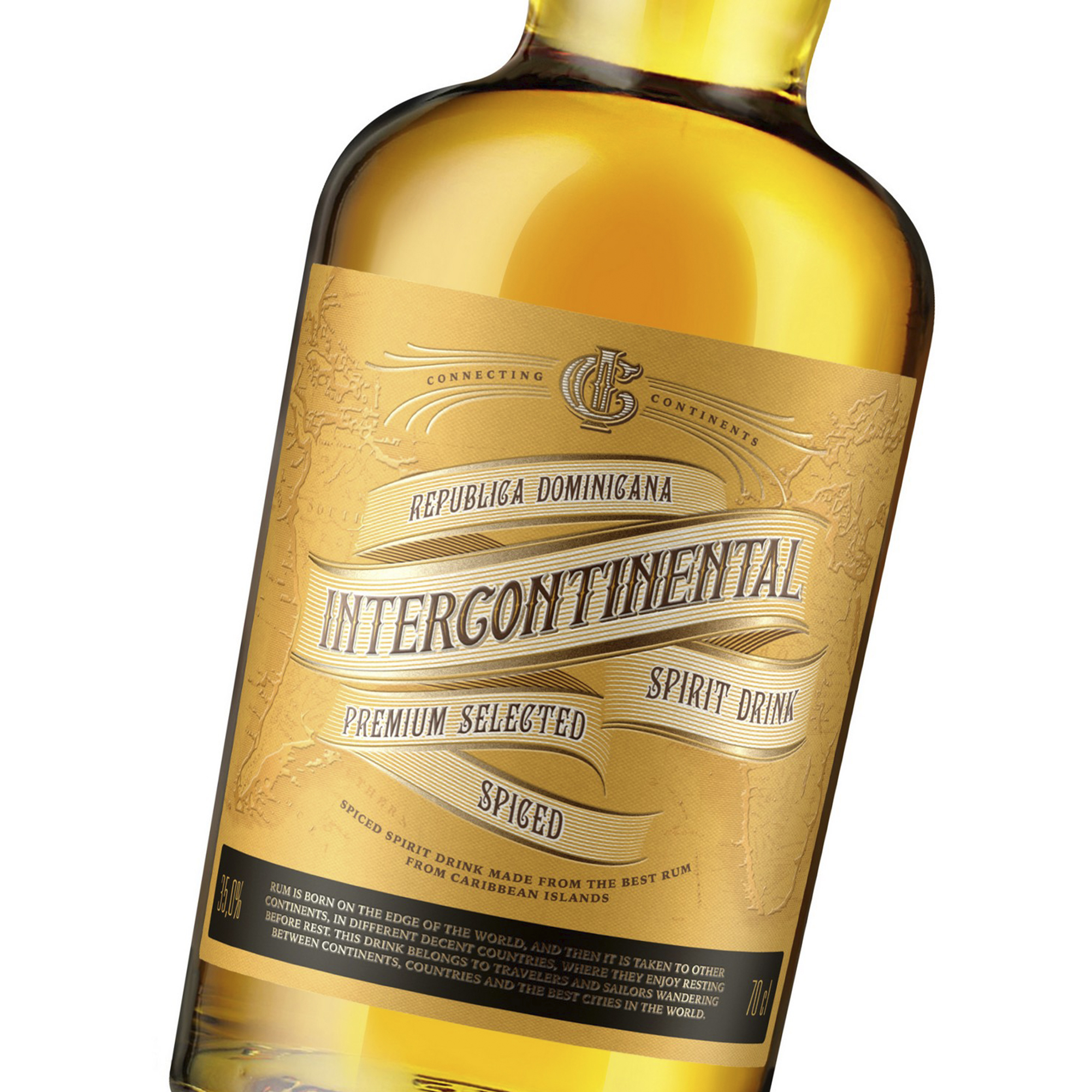 INTERCONTINENTAL spiced rum 70cl 0.700 л.