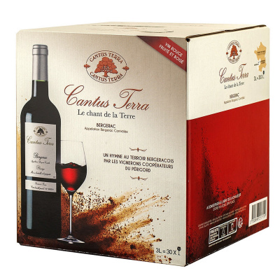 CANTUS TERRA Bergerac red BIB 3L 3.000 л.