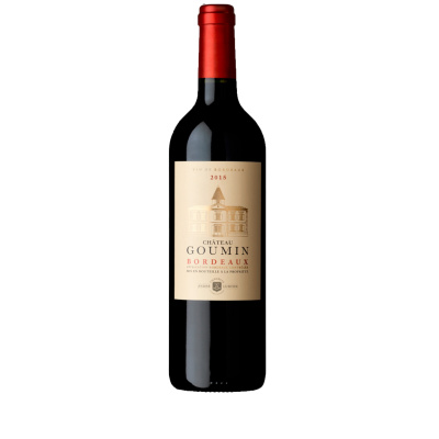 CHATEAU GOUMIN Bordeaux rouge AOP France л.