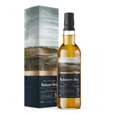 BALMORE DRU Highland Single Malt Scotch Whisky 5YO (giftbox) 70cl 0.700 л.