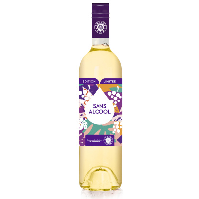EXPERT CLUB Vin sans alcool Blanc France л.