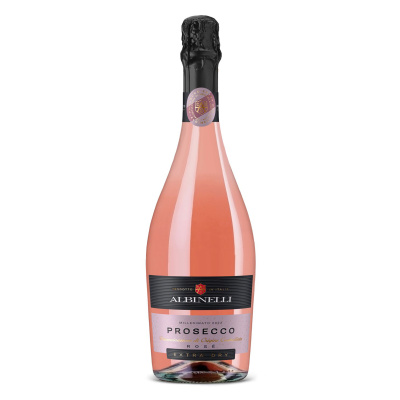 ALBINELLI Prosecco DOC extra-dry rose millesimato Italy л.