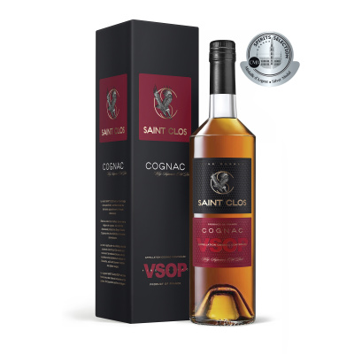 SAINT CLOS Cognac VSOP + giftbox 70cl 0.700 л.
