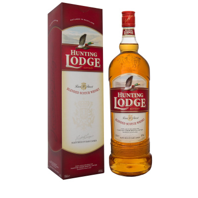 HUNTING LODGE blended Scotch Whisky + giftbox 100cl 1.000 л.