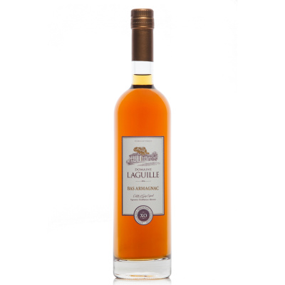 DOMAINE LAGUILLE Bas Armagnac XO 10 ans + giftbox France л.