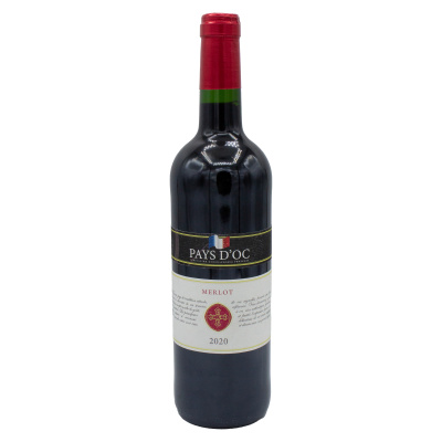 PAYS D'OC Merlot IGP 0.750 л.