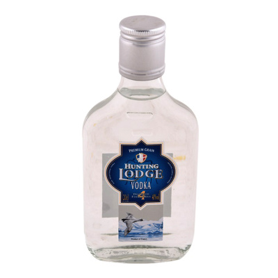 HUNTING LODGE premium vodka 4 times distilled 20cl 0.200 л.