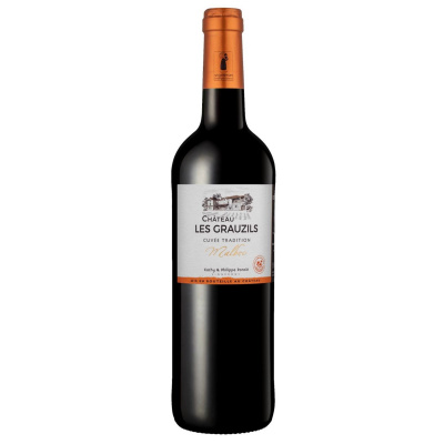 CHATEAU LES GRAUZILS Cahors AOP Malbec 0.750 л.