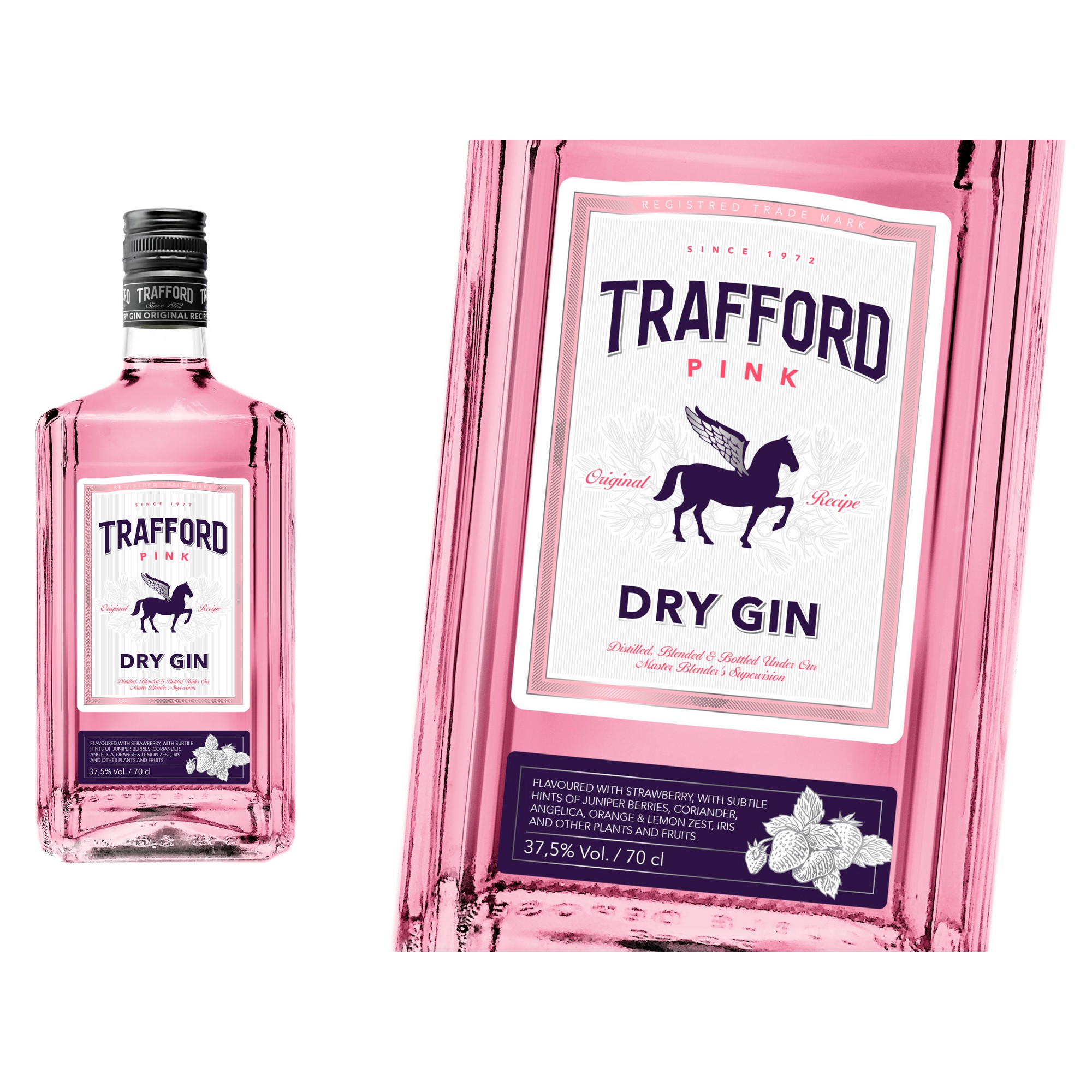 TRAFFORD Pink Gin 70cl 0.700 л.